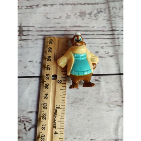 Vintage 1991 Disney Chip Dale Rescue Rangers PVC Figure Monterey Jack Kelloggs - Picture 4 of 4